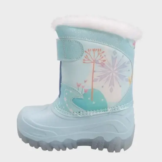 Toddler Girls' Frozen Winter Boots - Blue image {1}
