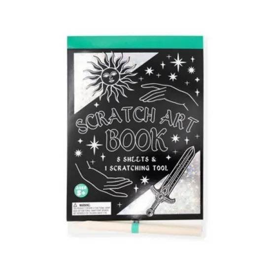 Scratch Art Book Magic Craft Activity Kit - Bullseye's Playground&trade; image {3}