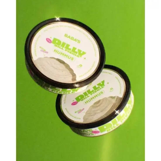 Baba's Dilly Dill Pickle Hummus - 10oz image {7}
