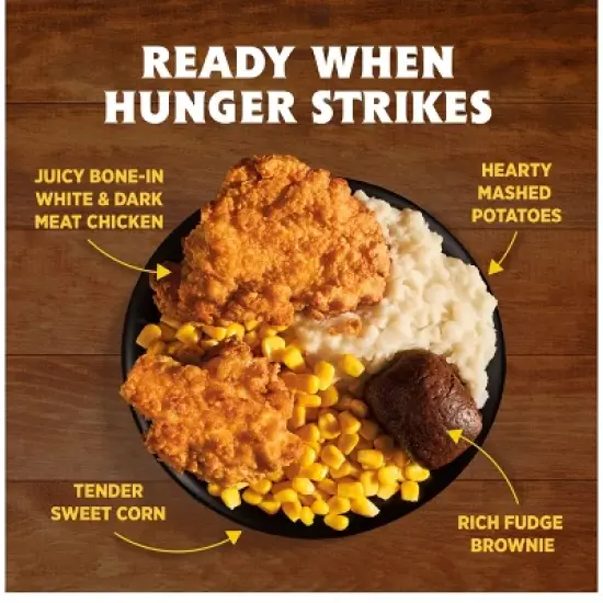 Hungry-Man Frozen Classic Fried Chicken Dinner - 16oz image {3}