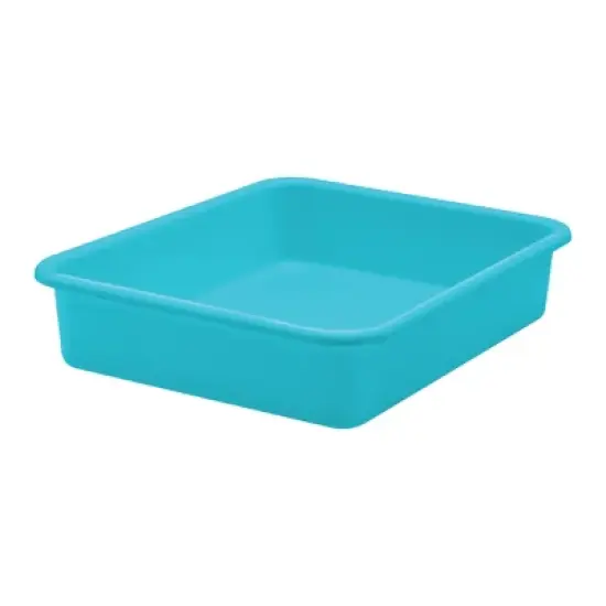 Teacher Created Resources&reg; Teal Large Plastic Letter Tray, Pack of 6 image {2}