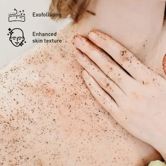 Pursonic 100% Natural Coconut Milk Body Scrub 14oz image {2}