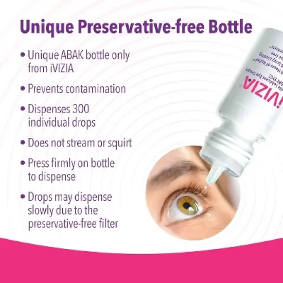Ivizia Dry Eye Sterile Lubricant Drops 10ml image {2}
