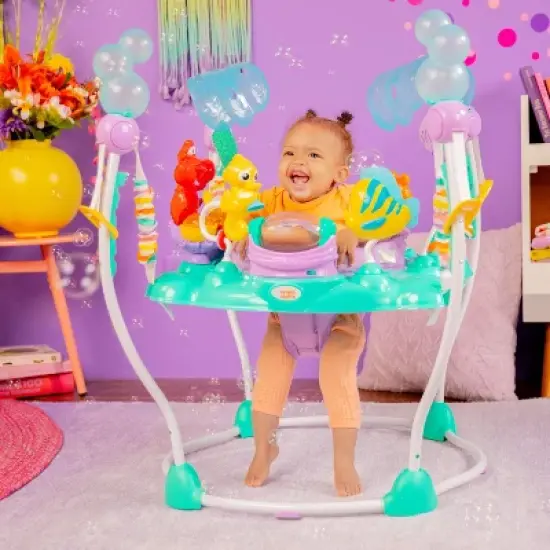 Bright Starts The Little Mermaid Sea of Activities Baby Jumper image {7}