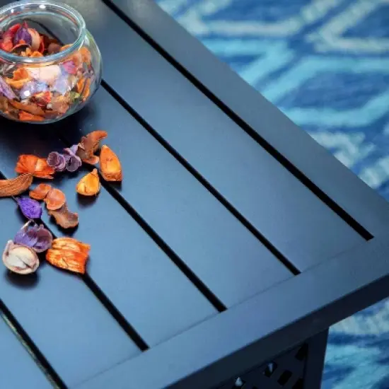 Square Bistro Table Base Stand with 1.57" Hole - Captiva Designs image {3}