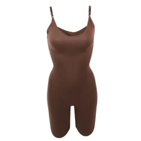 Unique Bargains Women Shapewear Tummy Control Full Bust Bodysuit Butt Lifter Thigh Slimmer image {6}