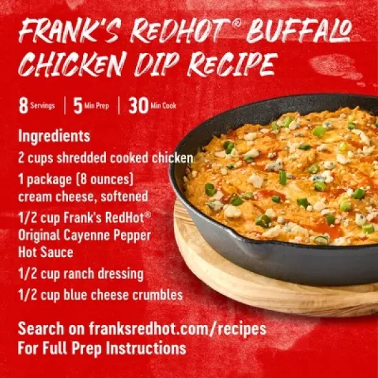 Frank's RedHot Original Cayenne Pepper Hot Sauce  - 12 oz image {6}