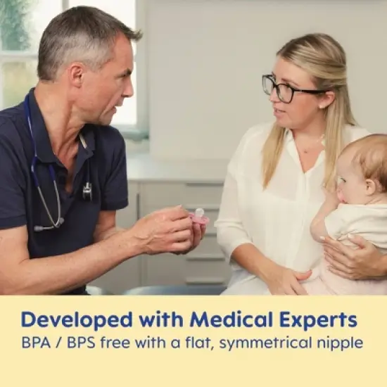 MAM Mini Air Pacifier 0-6 Months - 2ct Pink image {4}