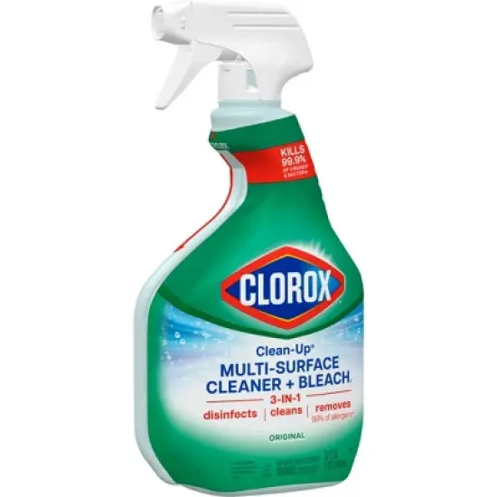 Clorox Original Clean-Up All Purpose Cleaner with Bleach Spray Bottle - 32oz image {11}