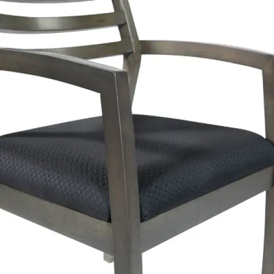 Napa Cherry Guest Chair Black/Gray - OSP Home Furnishings image {4}