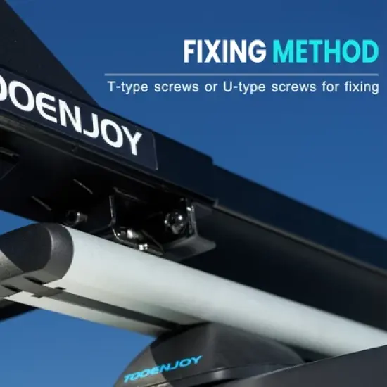 TOOENJOY Heavy-Duty Kayak Lift Assist Roof Rack, 100 LBS Capacity Kayak Canoe Rooftop Loader, Elevating Assist System for Easy Loading image {6}