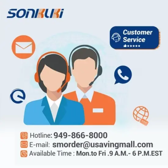 Sonkuki 8.2&times;8.2FT LED Solar Lighted Outdoor Patio Umbrella, Square Canopy Offset Umbrella for Villa Gardens, Lawns and Yard image {4}