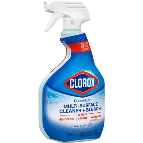 Clorox Rain Clean Scent Clean-Up All Purpose Cleaner with Bleach Spray Bottle - 32 fl oz image {11}