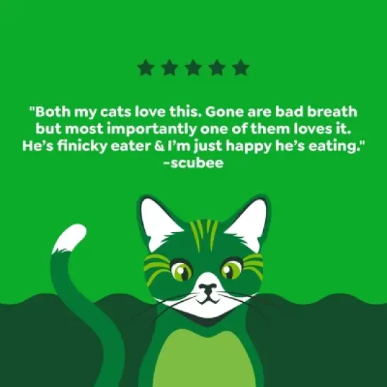 Greenies Dental Cat Treats Oven-Roasted Chicken image {7}