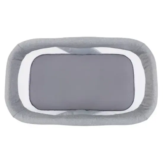 Baby Trend Quick-Fold 2-in-1 Rocking Portable Bassinet - Shadow Stone Gray image {4}