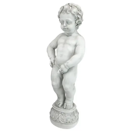 Design Toscano The Peeing Boy of Brussels Piped Statue image {1}