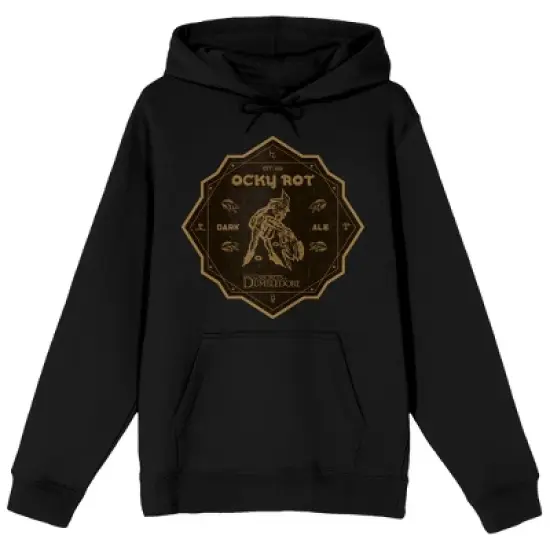 Fantastic Beasts: The Secrets of Dumbledore Ocky Rot Logo Men's Black Graphic Hoodie image {5}