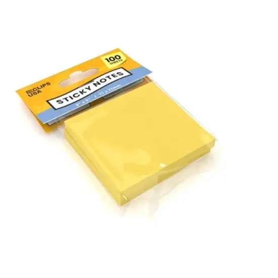 Yellow Sticky Notes, 100 Sheets (60 Packs) image {1}