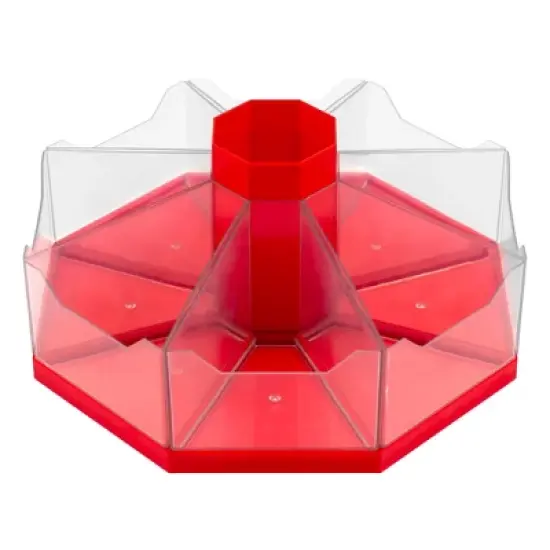 Junior Learning&reg; Classroom Caddie Octagonal Storage System, Red image {2}