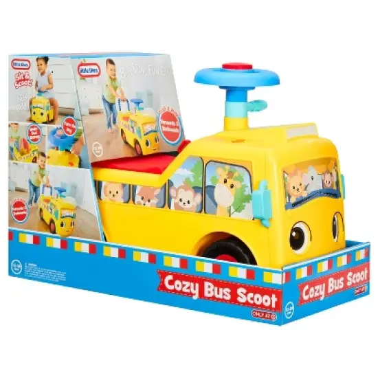 Little Tikes Cozy Scoot Bus Ride-on image {4}