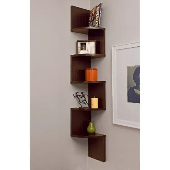 48.5" x 7.7" Zigzag Corner Shelf - Danya B. image {3}