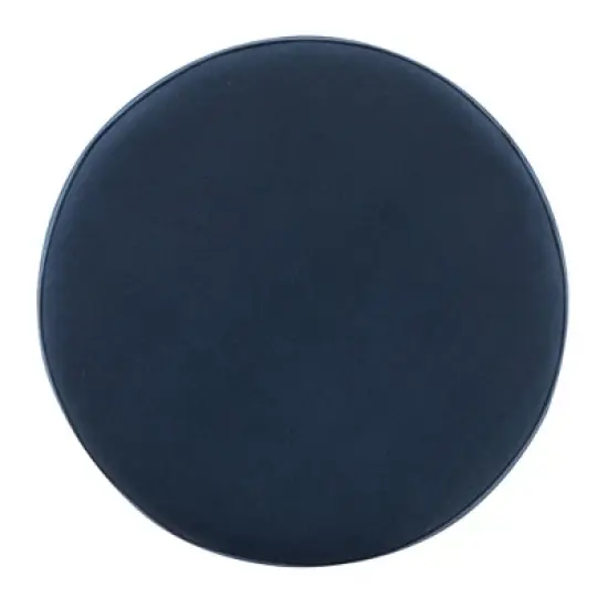 18" Round Ottoman with Metal Base - WOVENBYRD image {6}