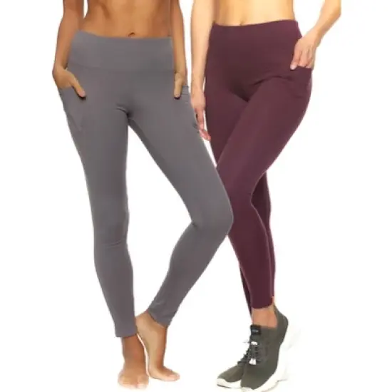 Felina Women's Athletic Pocket Legging 2-Pack image {12}