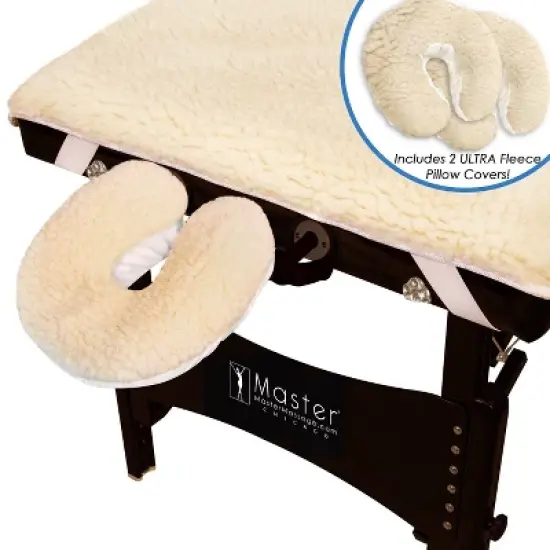 Master Massage Ultra Fleece Massage Table Pad Set image {4}