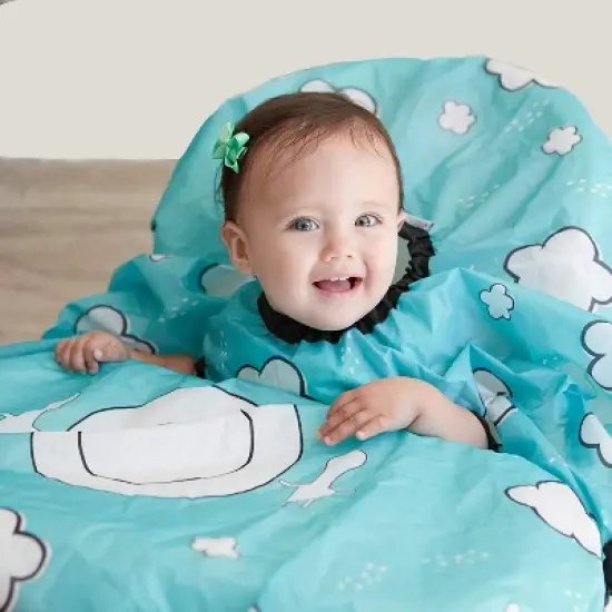 Grabease Allover Waterproof Bib for Babies and Toddlers image {6}