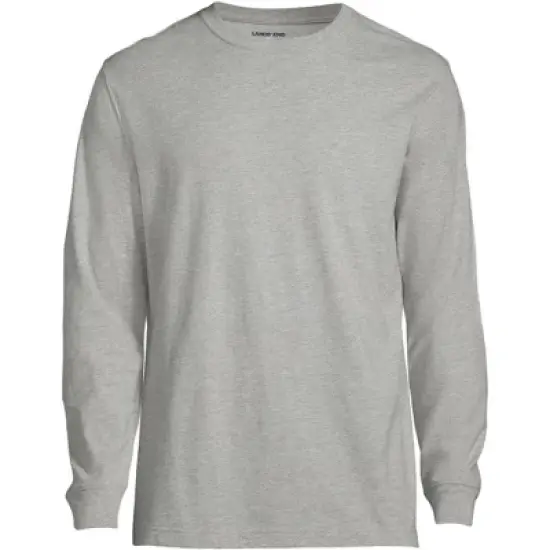 Lands' End School Uniform Men's Long Sleeve Essential T-shirt image {5}