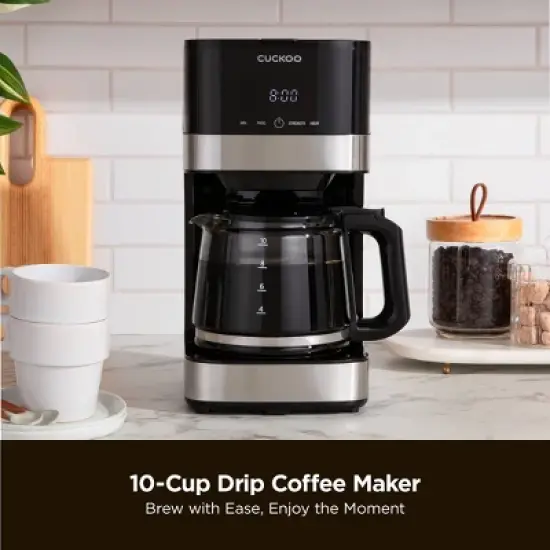 Cuckoo 10 Cup Classic Drip Coffee Maker image {1}