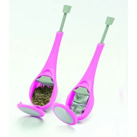 Jokari Loose Leaf Tea Infuser with Squeeze Pump for Full Bodied Tea also Use with Tea Bags image {2}