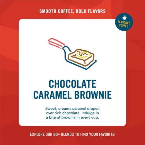 Cameron's Chocolate Caramel Brownie Light Roast Ground Coffee - 12oz image {1}