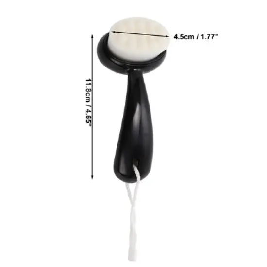 Unique Bargains Soft ABS Nylon Wool Cleansing Brush 1 Piece image {3}
