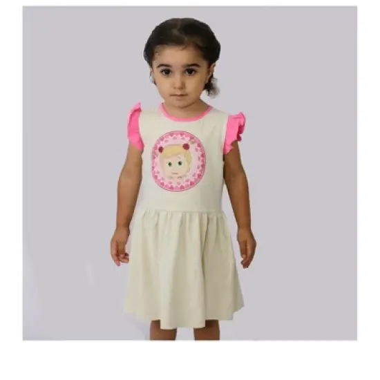 Masha and The Bear Short Sleeve Masha Badges Dress - Toddler image {2}