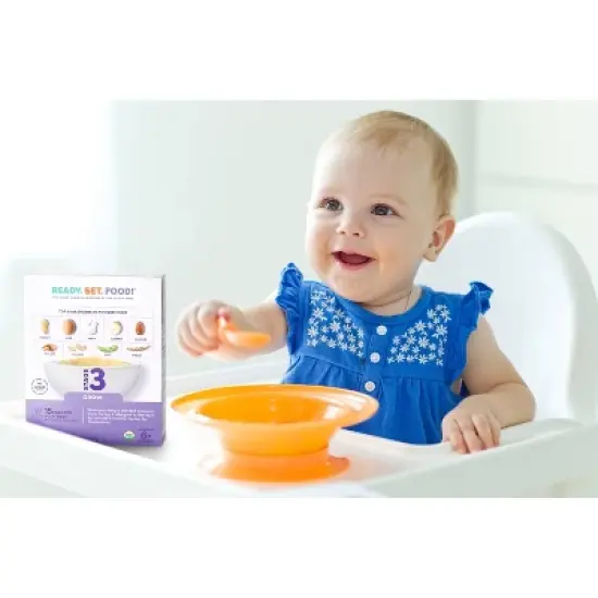 Ready, Set, Food! Early Allergen Introduction Mixins Baby Meals - Stage 3 - 15 days - 1oz image {5}