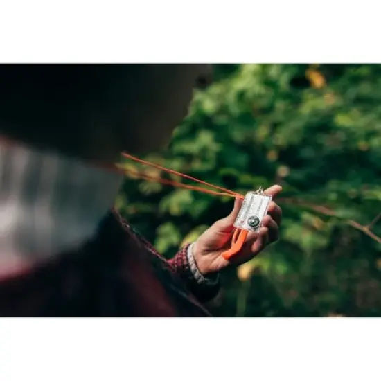 Stansport Zipper Pull Compass and Thermometer image {3}