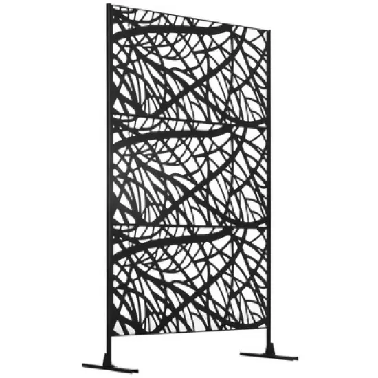 CAVINAS Matrix Metal Decorative Patio Screens, Decorative Outdoor Privacy Screen, See-Through Outdoor Divider image {5}