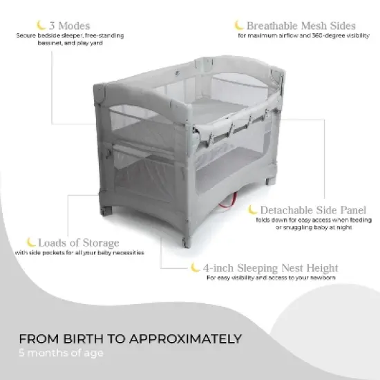 Arm's Reach Ideal Ezee&trade; 3 in 1 CO-SLEEPER&reg; Bassinet image {7}