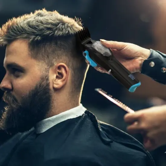 HUMMINGBIRD&trade; Pro Series Hair Clippers and Trimmer Set &ndash; 9000 RPM Magnetic Motor, Zero-Gapped, Cordless USB-C Rechargeable, Carry Case, Pro Barber Kit image {3}