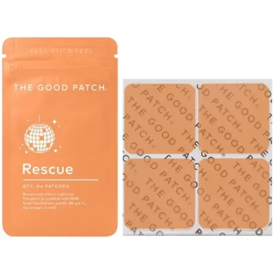 The Good Patch Rescue Plant-Based Vegan Wellness Patch - 4ct image {10}