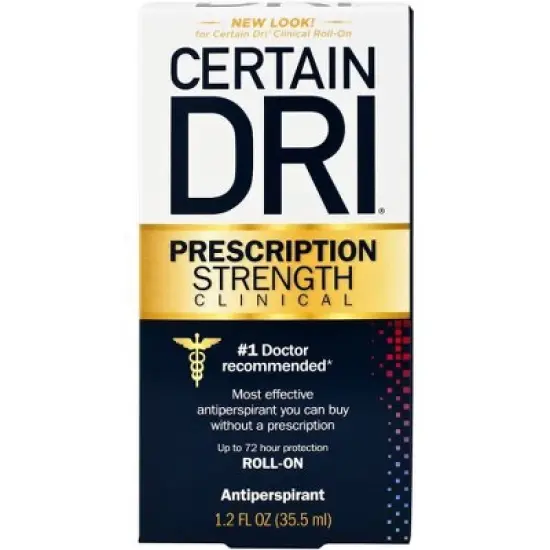 Certain Dri Prescription Strength Clinical Anti-Perspirant Roll- On 1.2Oz image {6}