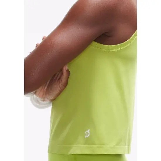 Peloton Women's Seamless Muscle Tank, Chartreuse image {3}