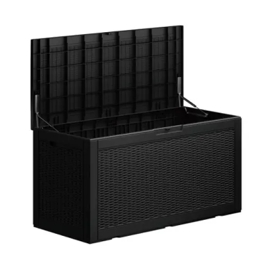 Chic Crate - 100 Gallon Water Resistant Resin Lockable Deck Box image {5}