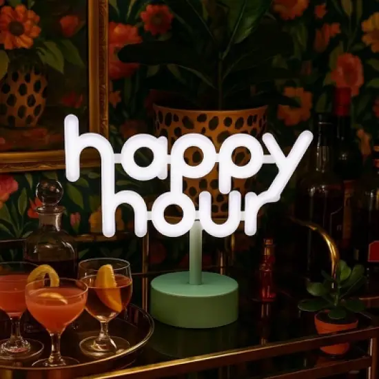 NPW Happy Hour Neon Light Gifting image {3}