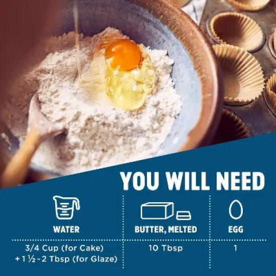 Krusteaz Vanilla Pound Cake, 16.5 OZ image {3}