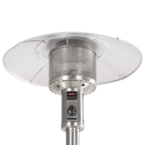 Heatmaxx 48000 BTU Floor Standing Gas Patio Portable Heater Stainless Steel Finish image {5}