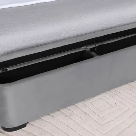 Nirlen Upholstered Bed with Storage - HOMES: Inside + Out image {3}