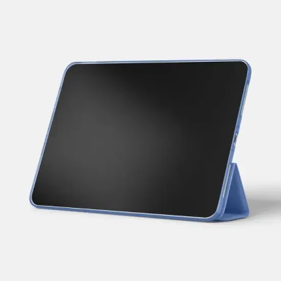 Apple iPad Pro 11" (M4) Case - heyday&trade; Peri-Blue Debossed image {1}