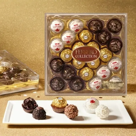 Ferrero Rocher Collection Assorted Chocolates Variety Pack - 9.1oz image {6}